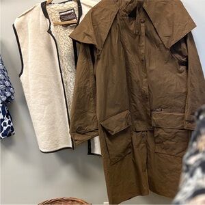 Driza-Bone Coat with wool liner and can of wax